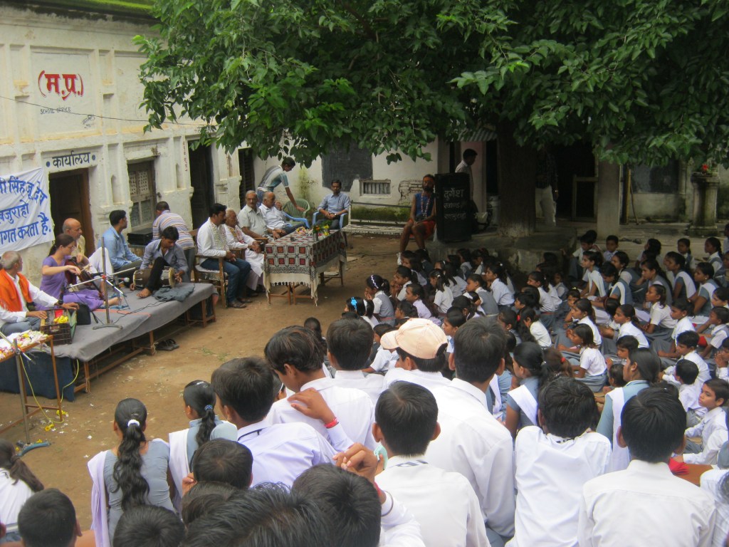 Independence Day, Raja Balvant Singh Mahavidhyalaya, Khajuraho - 15/08/2013